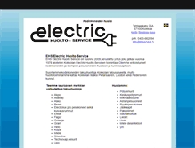 Tablet Screenshot of ehservice.fi